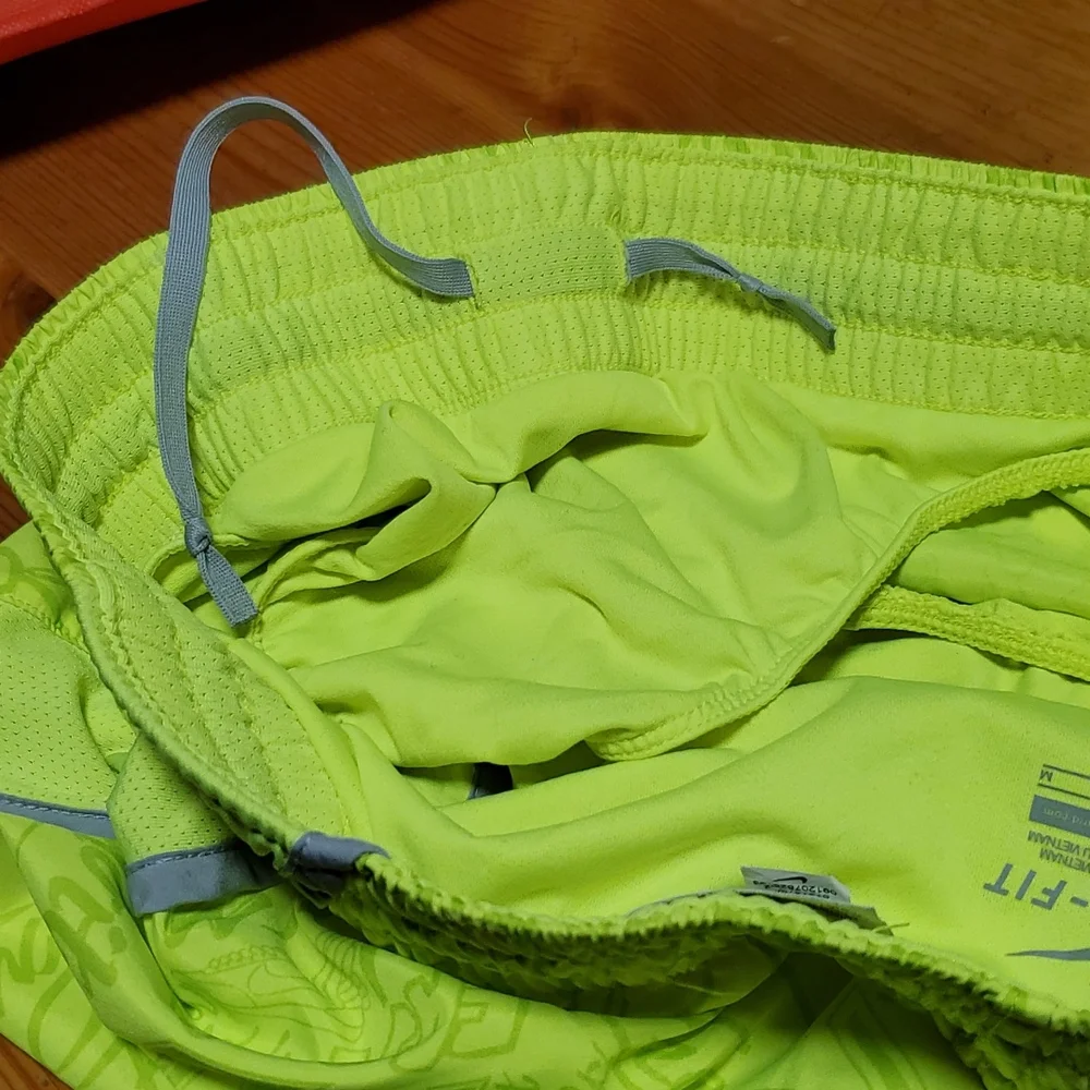 Nike Green dri-fit athletic shorts size M